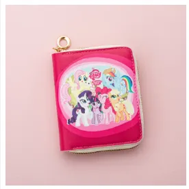 Cute cartoon wallet, children's card holder, small bag for elementary school students, headphones, coins 5