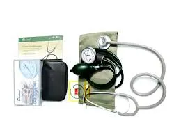 Dearon Blood Pressure Machine Monitor Sphygmomanometer- Analog Aneroid BP Machine Set With Free Stethoscope 2