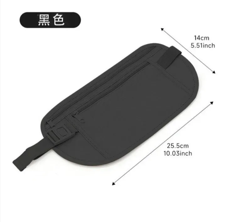 1 pieces Waterproof Anti-theft Invisible Running Waist Bag Multi-functional Ultra-thin Travel Cell Phone Bag For Men Women Cycling Bag (made in china) 5