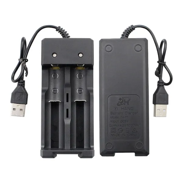 Universal double Charger For 3.7V 18650 16340 14500 Li-ion Rechargeable Battery 6