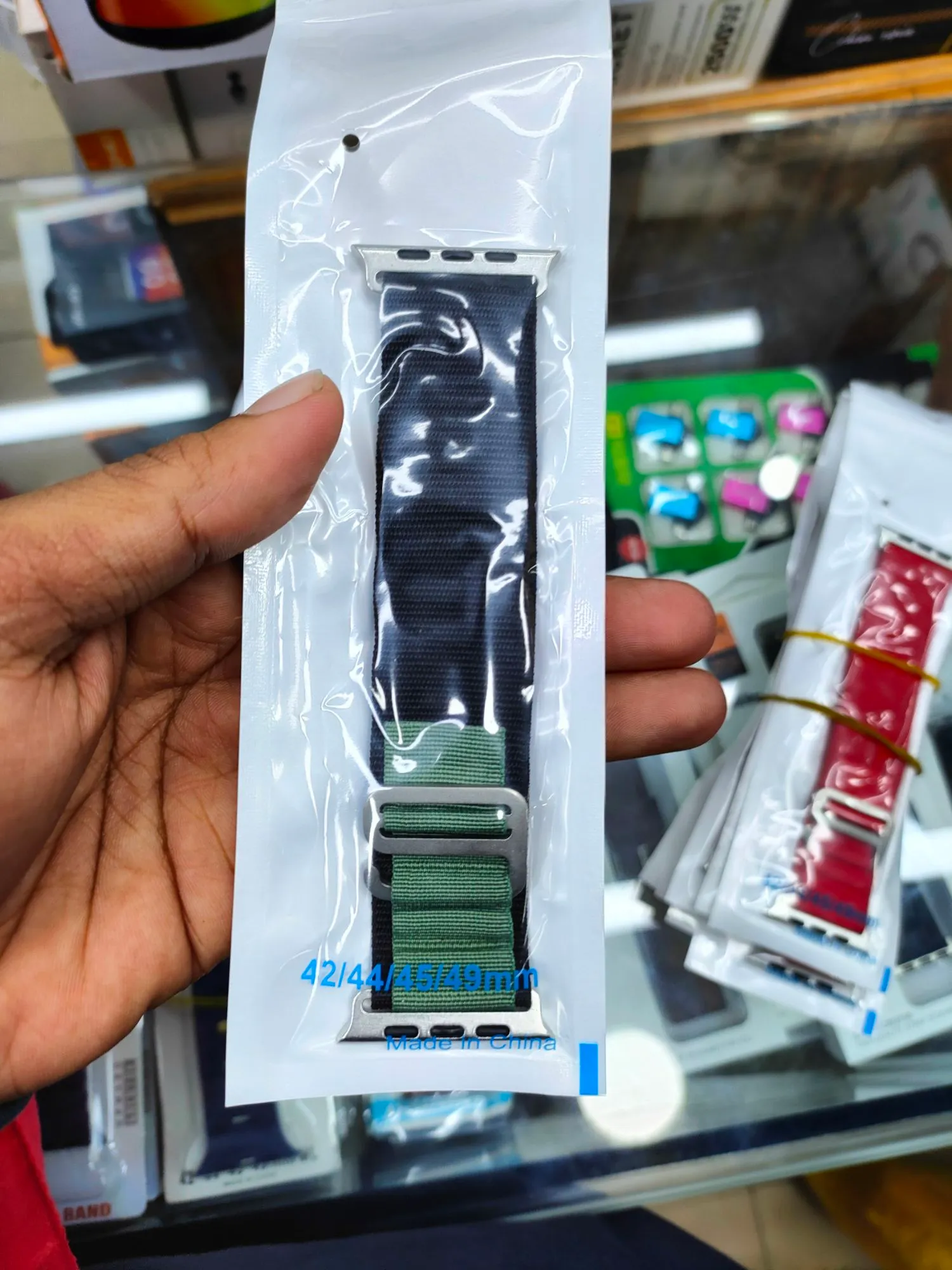 Alpine loop Band Compatible with for Apple Watch Band 42mm 44mm 45mm 49mm for Women Men Adjustable Loop Waterproof Sport Strap for iWatch Series Ultra 8 7 6 5 4 3 only belt 1