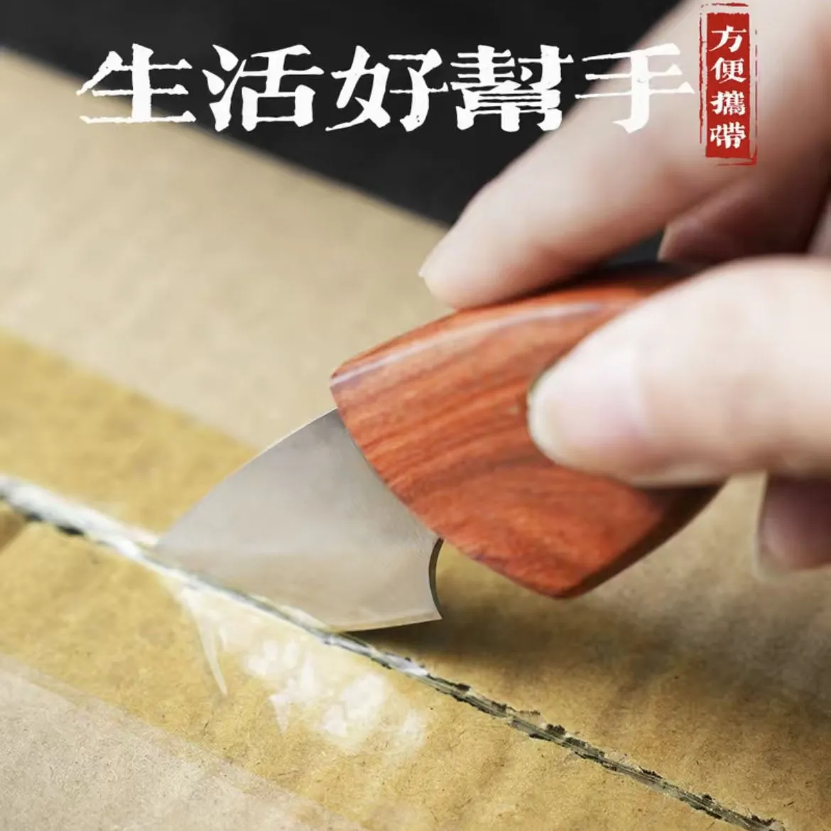 small fat fish mini knife fruit meat cutting high hardness thick sharp camping portable knife 5