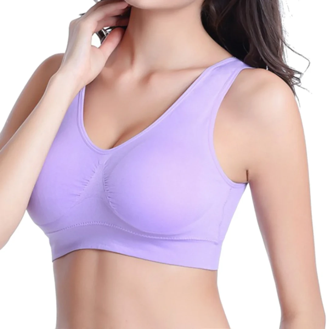 Joy Sports Bra for Women – Smooth and Comfortable Yoga Bra Without Pads 2