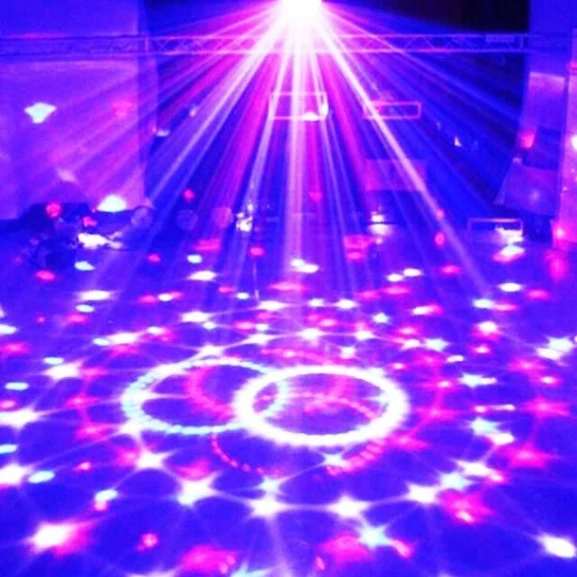 LED DJ Disco Moving Bulb Light Multi-Color 4
