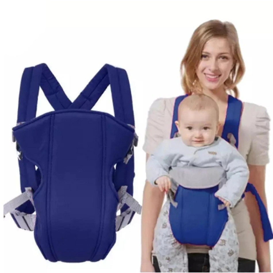 Baby Carrier Comfort Wrap Bag - Red & Navy Blue 5