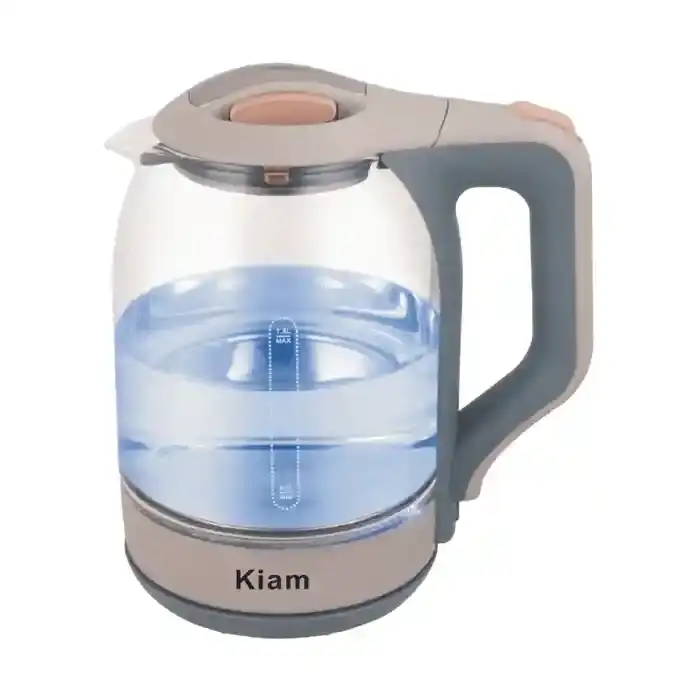 Kiam Electric Kettle BL-002 (1.8 L) With Glass kettle - Automatically turns Off - Automatic Over Heat Protection 7
