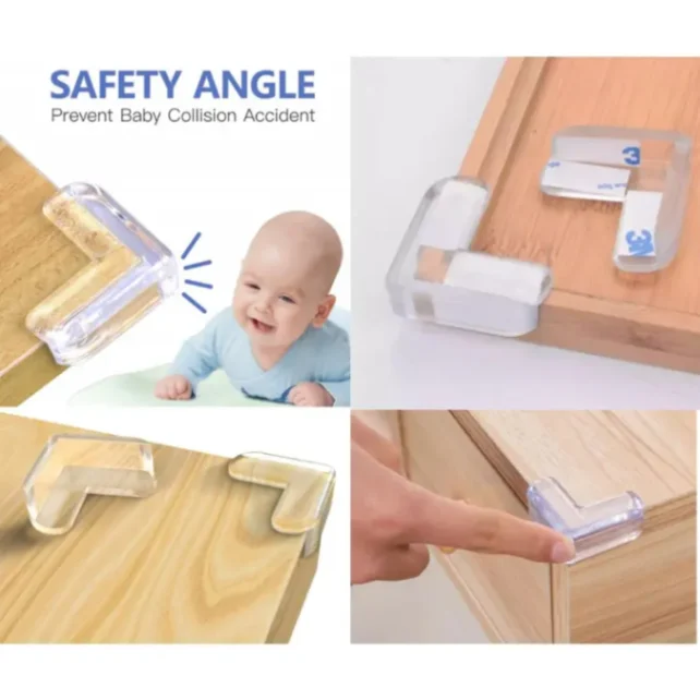 Baby Safety Table Corner Protector 4Pcs Set 3