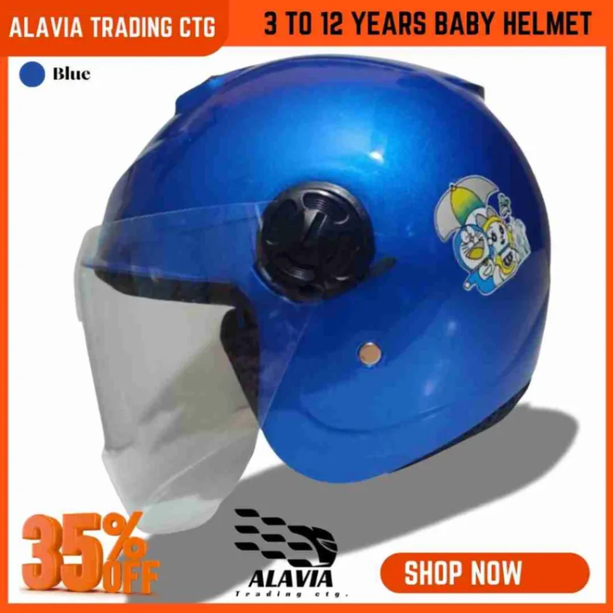 Kids Helmet (3-12Y) – Multi-Sport Baby Bike Helmet for Boys & Girls | Lightweight, Adjustable for Cycling, Scooter & Skateboard – Blue 2