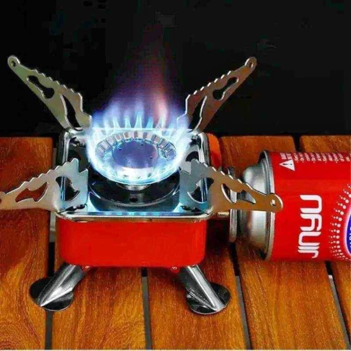 Portable Mini Gas Stove, Foldable Camping Stove for Camping and Outdoors. 2