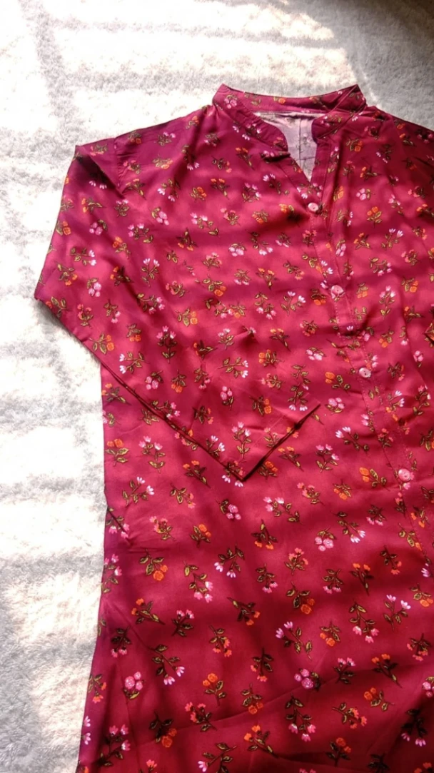 Kurti dress, smart cotton kurti for girl&#x2F;woman 2