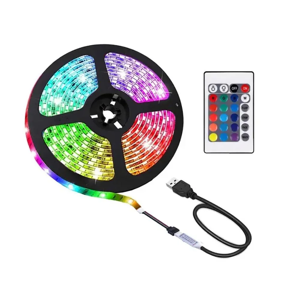 16 Feet Rgb Remote Control Led Strip Light - Rgb Light 3