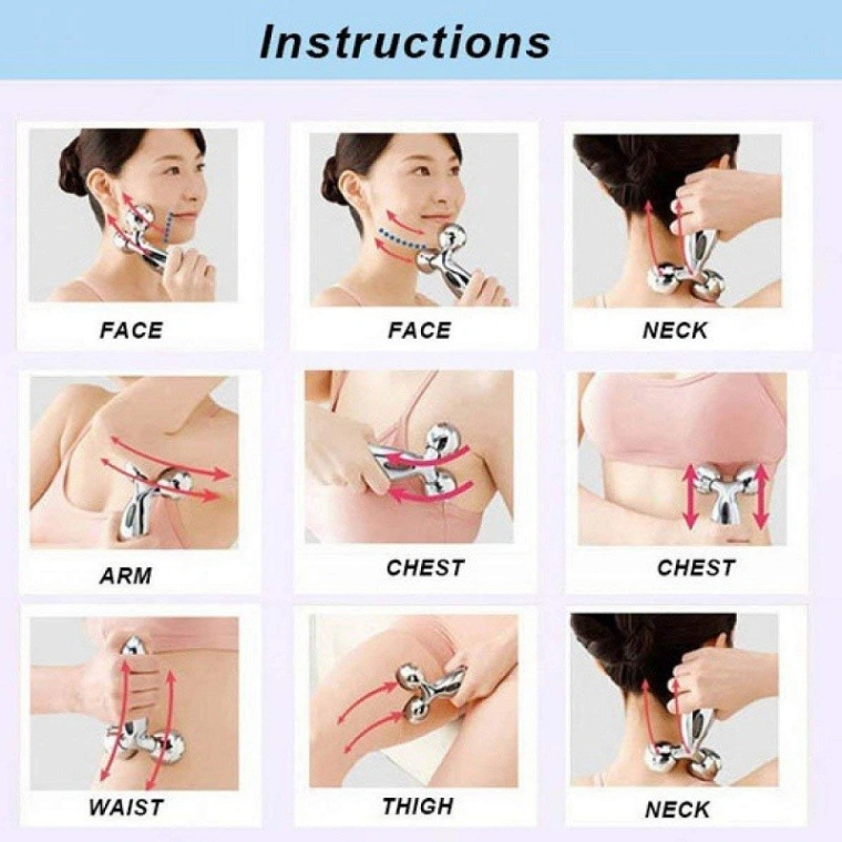 Y Shaped 3D Massage Roller - Body Massager 5