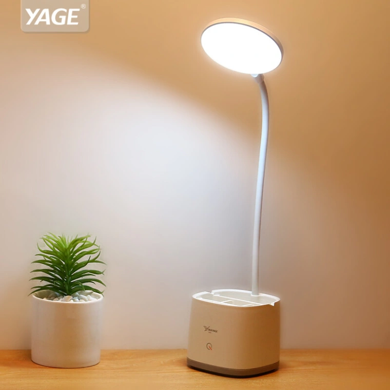 YAGE YG-T109 Table Lamp Pen Holder Desk Lamp Rechargeable USB Reading LED Table light Night Light 3