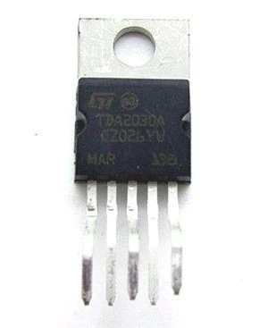 1 pcs TDA2030A TDA2030 18W 5 Pin Audio Amplifier IC TO-220 Package TDA 2030 18 Watt Mono Hi-Fi Audio Power Amplifier IC 5