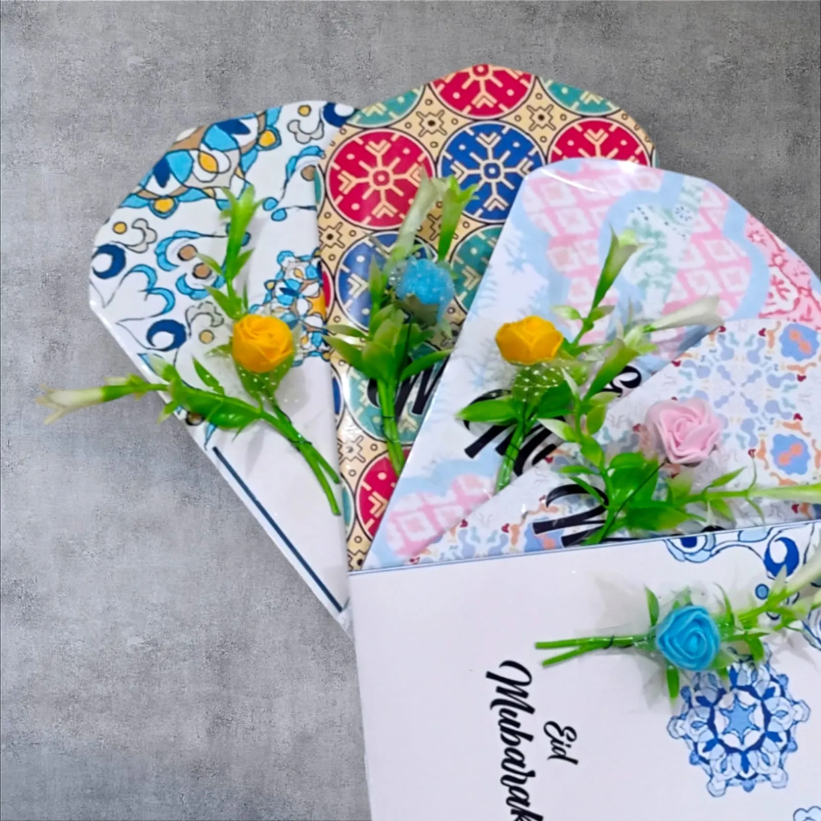 Image of 5 Pcs Customize Eid Salami Envelope || Ramadan Eid Salami Card