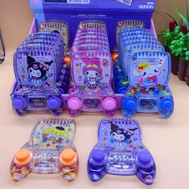 Imported Large Classic Water Ring Toss Handheld Machine Cartoon Water Ring Toss Handheld Game Mini Finger Water Ring Machine 4