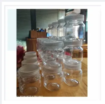 Masala Plastic Jar 120Ml Plastic Jars, Perfect For Keeping Your Kitchen Organized. 24pcs 3