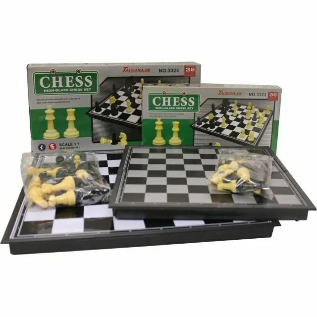 New Imported Magnet Chess Board With Magnet Chess Pieces 8x8 Inch 4