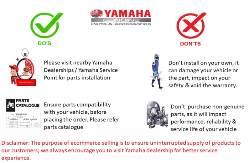 Yamaha Brake Shoe Front for Fascino 115CC, 125CC Front (2019-2023), RayZR 115CC, 125CC (2019-2023) 5