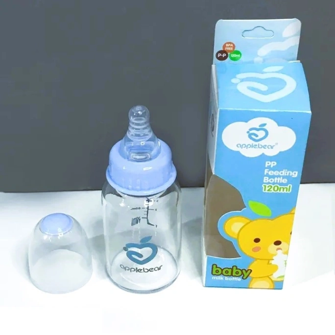 Apple Bear (200ml) Baby Feeding bottle, Baby Feeder, Baby Mumpot 7
