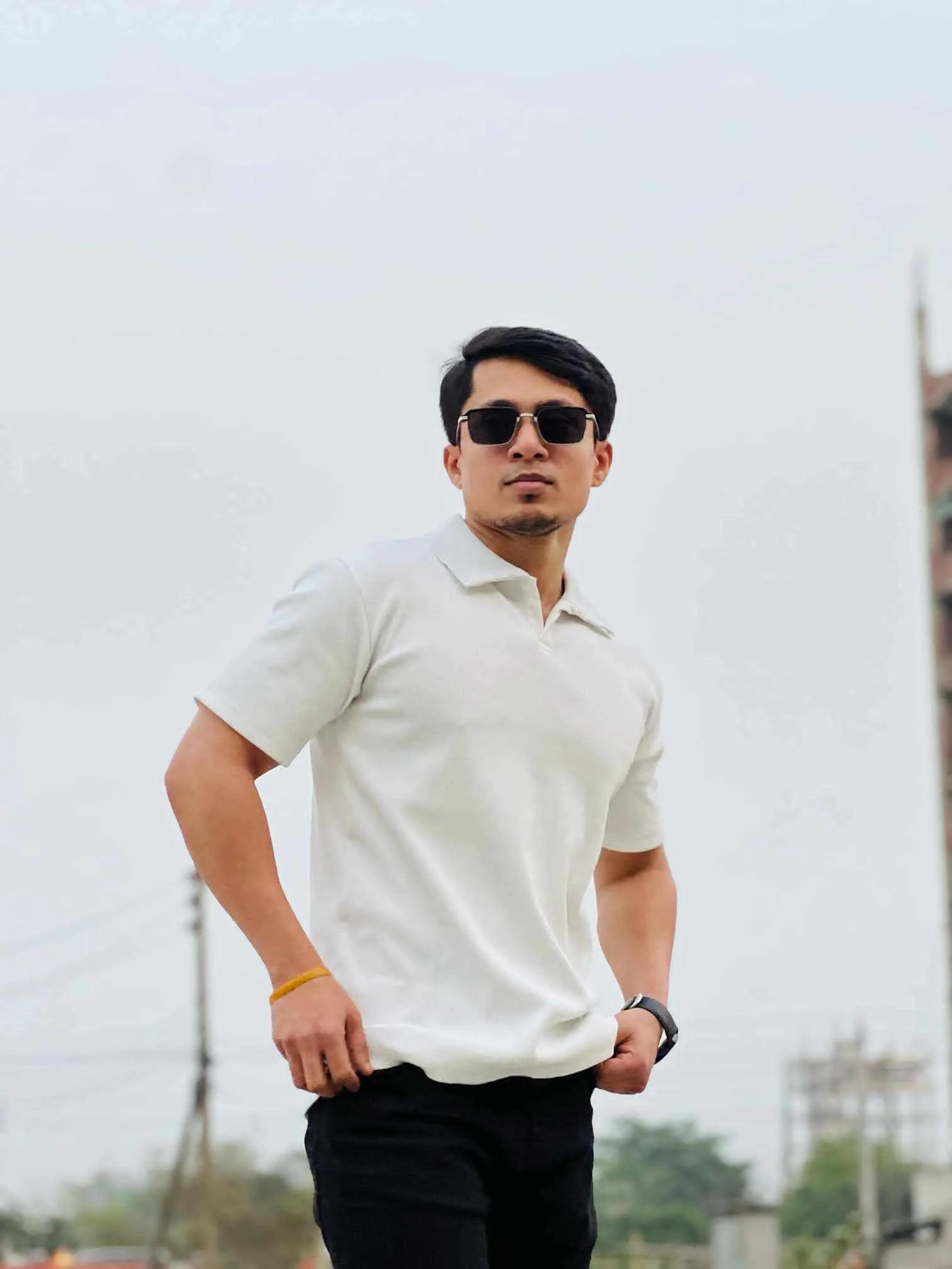 Unique Ribbed Polo’s T-Shirt 3