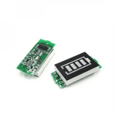 Image of Battery Capacity 4 Digit Indicator Meter 3.7v 4.2v 1S-8s - Battery - Battery