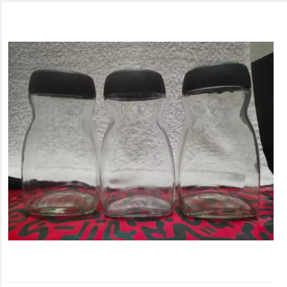 Glassware Food Jar Food Container glass Jar 500ml 6pcs 2