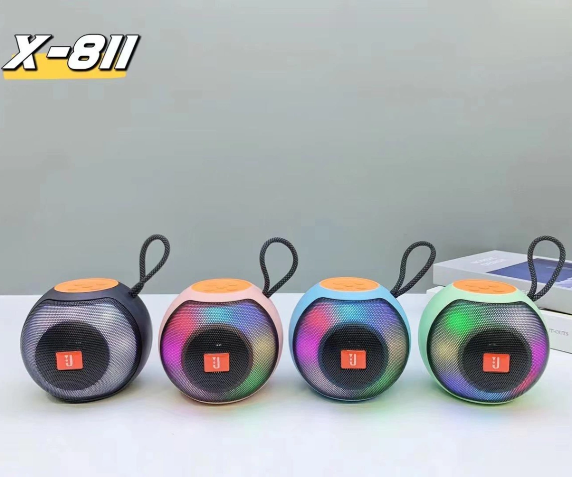X811 Mini Portable Bluetooth Speaker With RGB Lighting 6