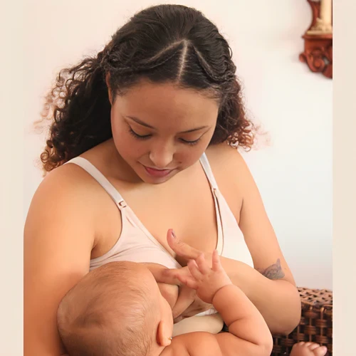Breastfeeding Bra, Maternity &amp; Nursing Bra, Women&#x27;s Cotton Non Padded Bra one PCS 3