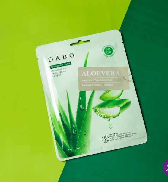 Dabo Aloe Vera First Solution Mask Pack 23g মেড ইন কোরিয়া 🇰🇷 2
