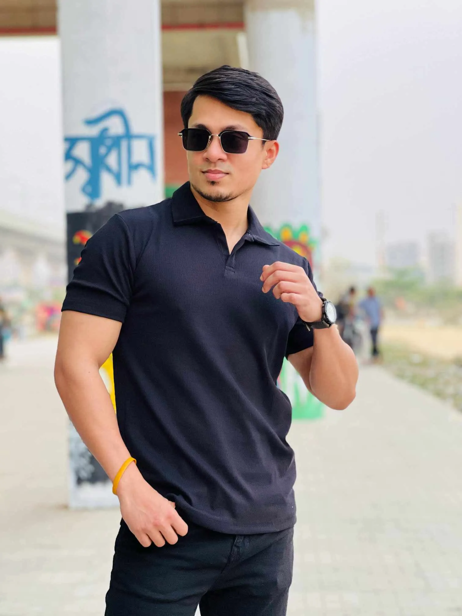 Unique Ribbed Polo’s T-Shirt 7