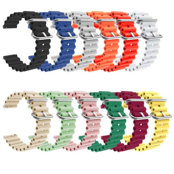 Watch Strap 22mm Silicone Watch Strap 2