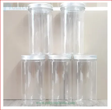 Premium Plastic Jar For Masala Stroage 1000ml 6pcs 1