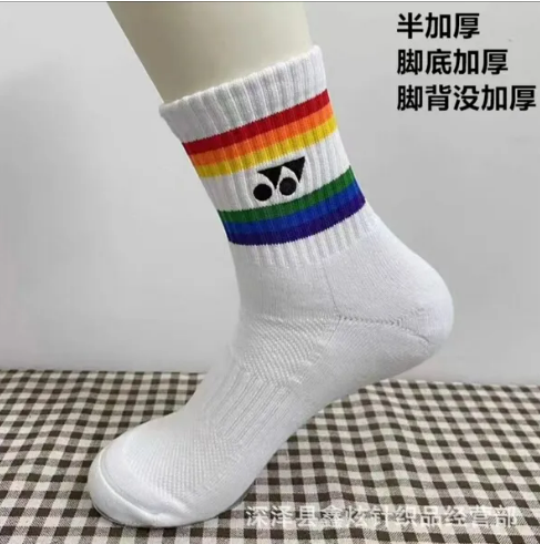 Sports socks for badminton, with embroidery, for running, wholesale(Made in China) 3