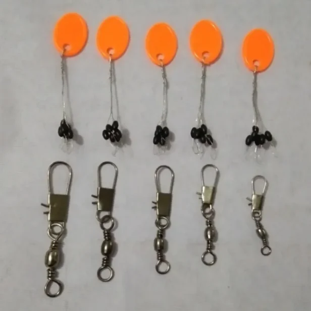 6 stopper free fishing line connection materialif you buy 6 swivels 2