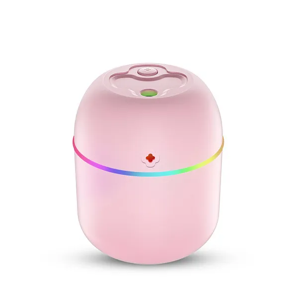 220ml Mini Air Humidifier Aroma Essential Oil Diffuser with LED Night Lamp 6