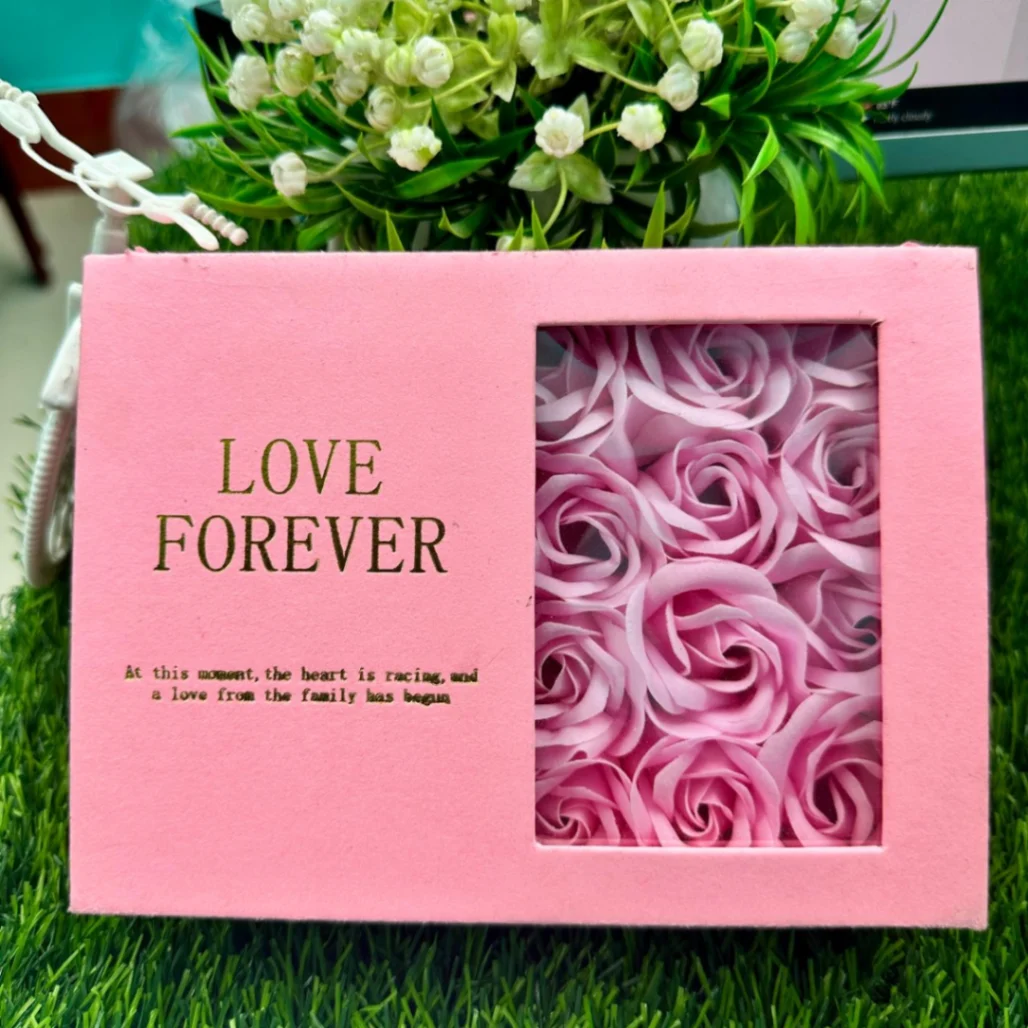 Love Forever Gift Box – Necklace & Rose Set for Special Someone 3