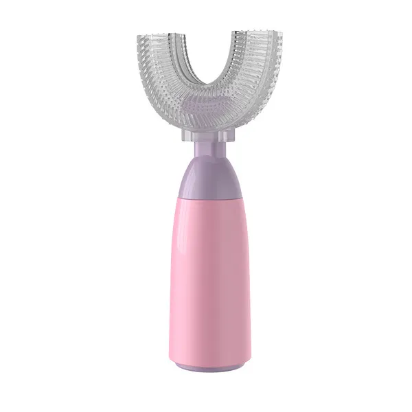 U -shaped toothbrush Children's Toothbrush Manual Training Toothbrush U-Shaped Portable Baby Silicone Toothbrush 4