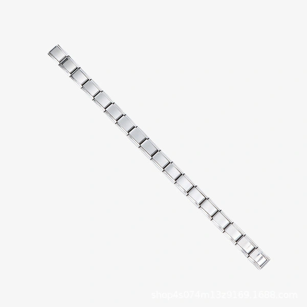 italian module stitching bracelet diy in stock cross border hot stainless steel jewelry 6
