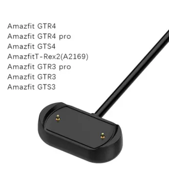 Amazfit Magnetic Charging Cable  Amazfit GTR 4 Amazfit GTR 4 pro Amazfit GTS 4 Amazfit GTR 3 pro Amazfit GTR 3 Amazfit GTS 3 Amazfit -Rex(A2169) Amazfit Magnetic Charging Cable 5