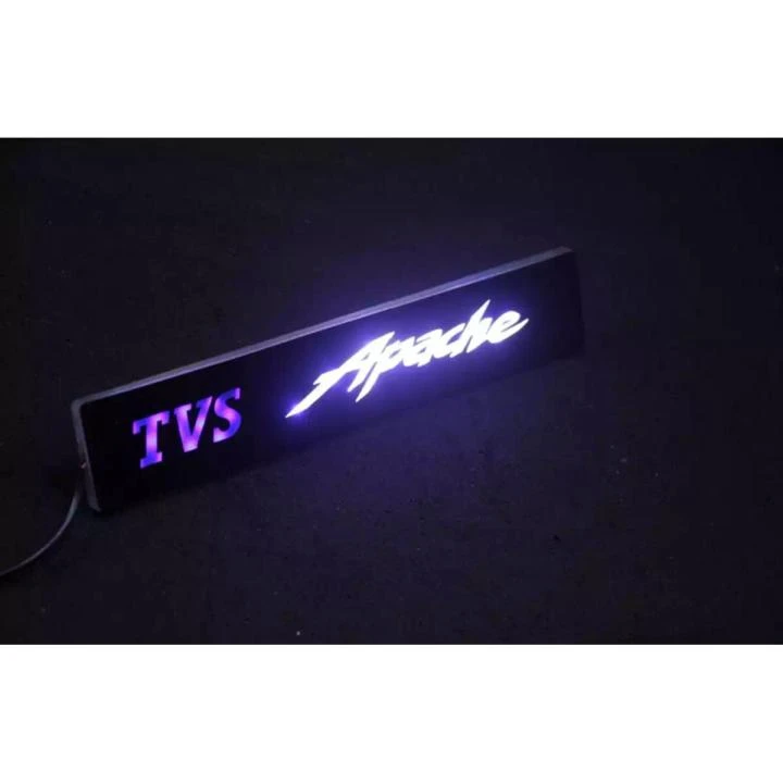 Motorcycle Front Brand Logo Led Light For Bike 7