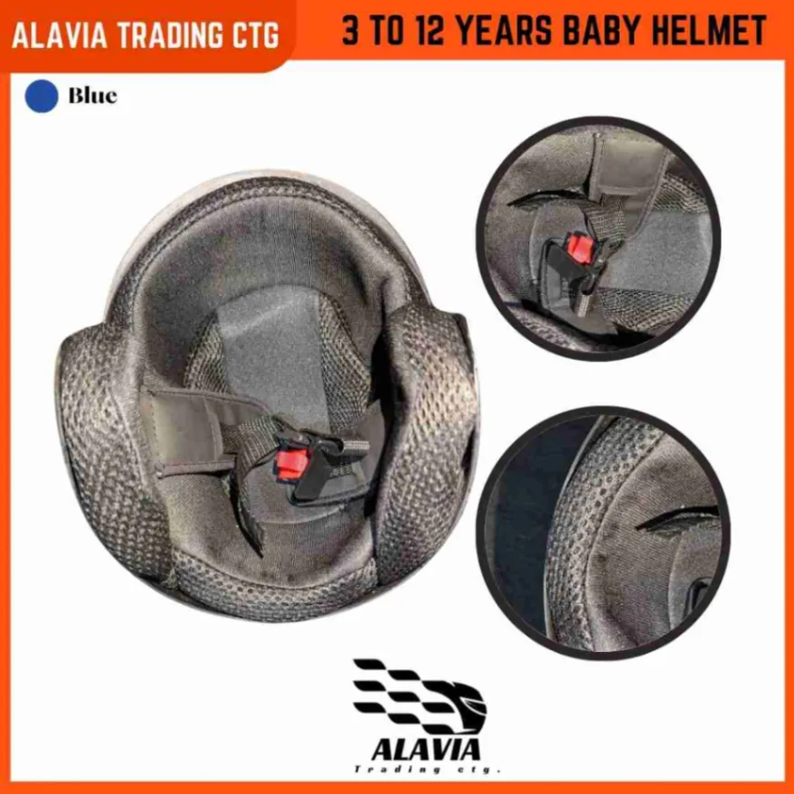 Kids Helmet (3-12Y) – Multi-Sport Baby Bike Helmet for Boys & Girls | Lightweight, Adjustable for Cycling, Scooter & Skateboard – Blue 6
