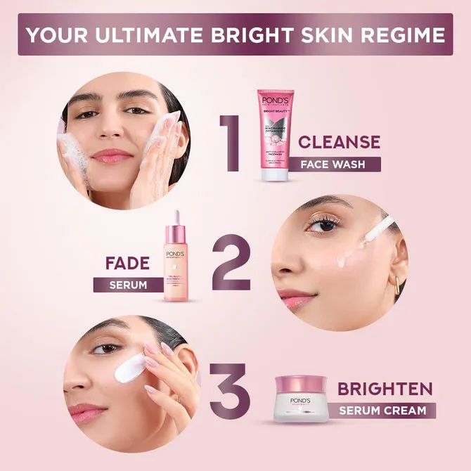 Pond's Bright Beauty Serum Cream 23g (Imported) 3