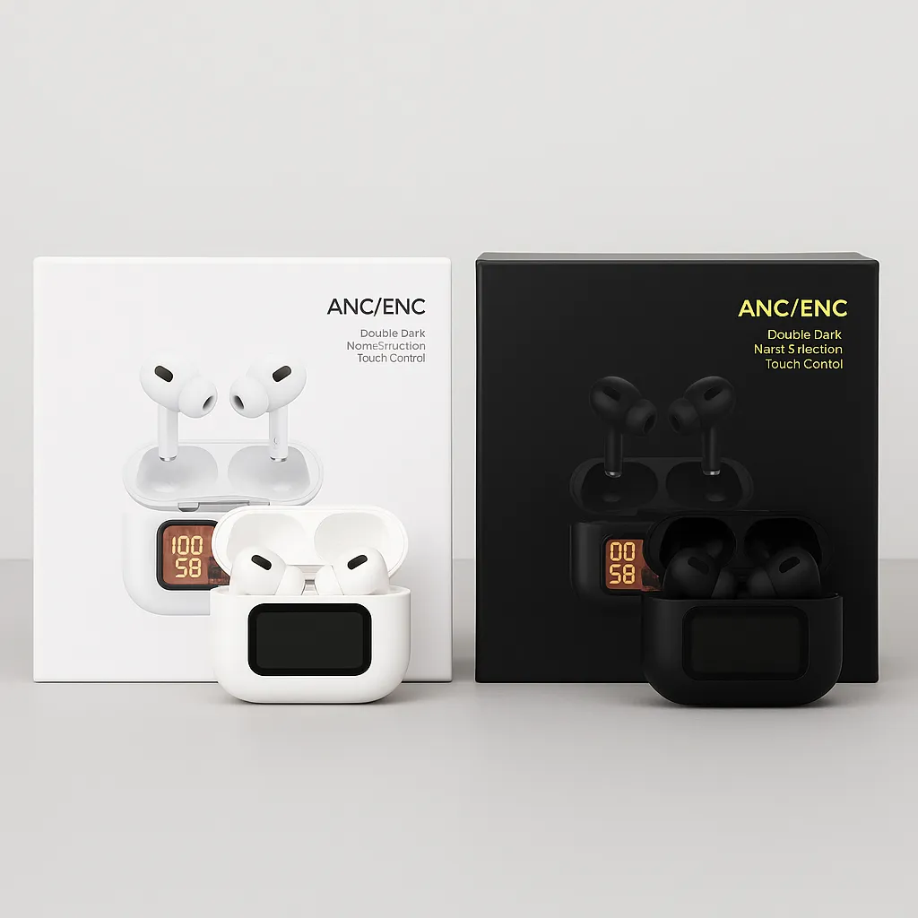 E9 Pro Touch AirPods with LED Display ANC ENC Supported 2
