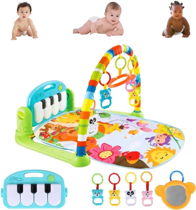 Baby Piano Gym Mat Useful For Fitness Baby Gym Play Mat 4