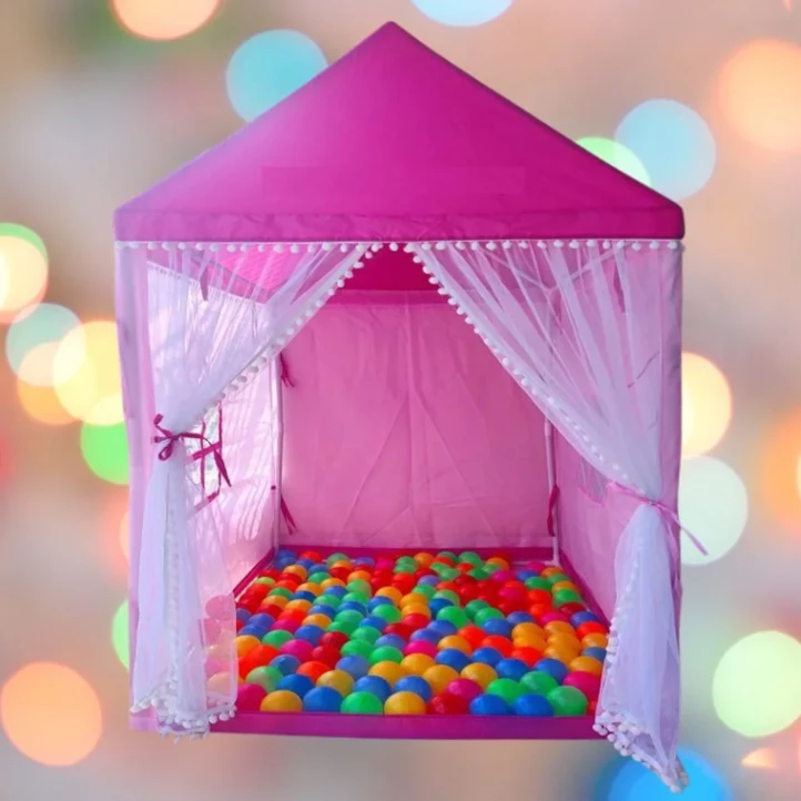 Baby Castle Tent House- 40 Balls 4
