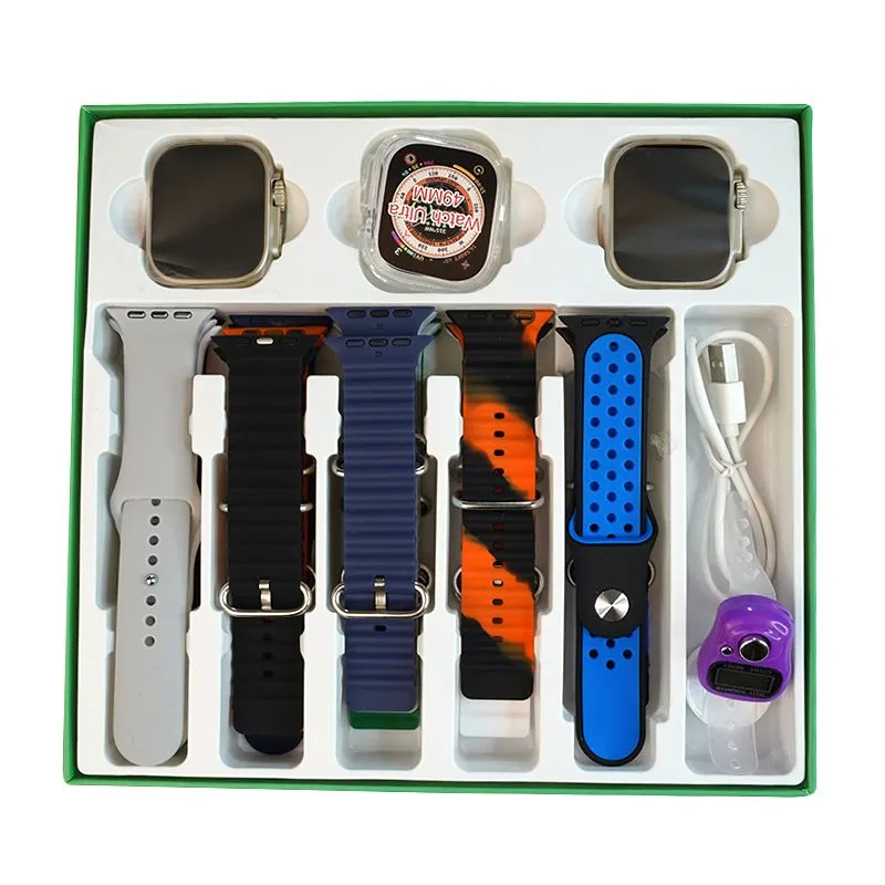 2 watch 13 Strap Y70 Ultra combo Smartwatch for couples 5