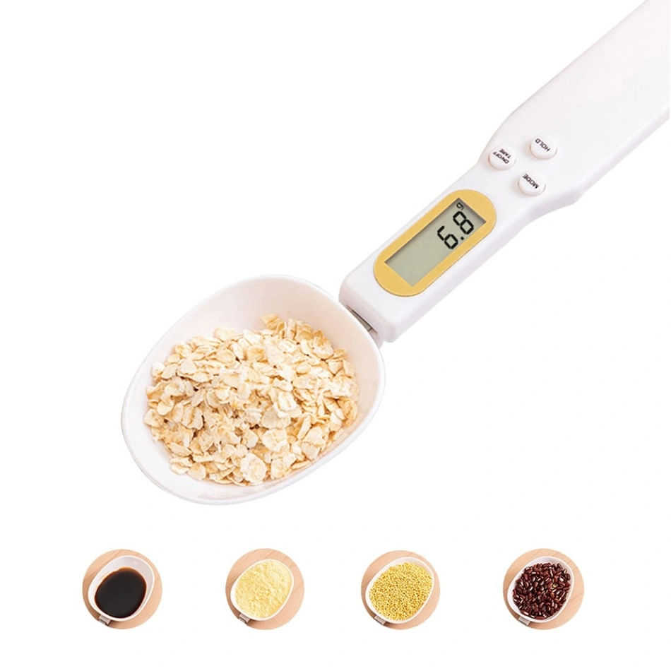 Digital Spoon Scale, Digital Measuring Spoon, 300g&#x2F;0.1 Digital LCD Measuring Spoon Scale Electronic Weighing Spoon Scale Household Kitchen Accessory 5