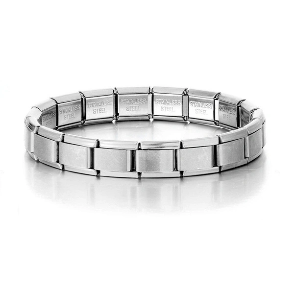 italian module stitching bracelet diy in stock cross border hot stainless steel jewelry 3