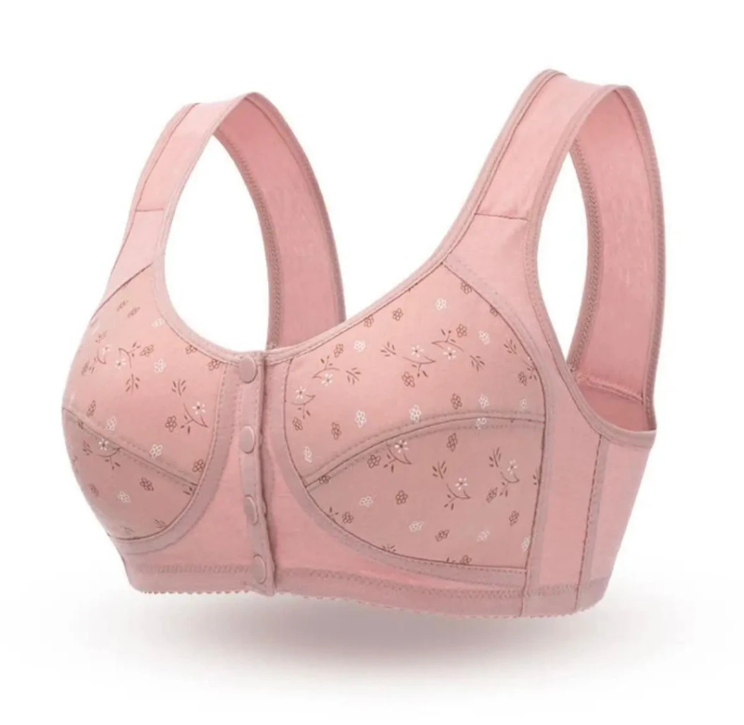 Front Button Bra, Nursing Bra, Front Closure Bra, Women Yoga Sports Bra, Pure Cotton Ultra Soft Bra &amp; good quality 6